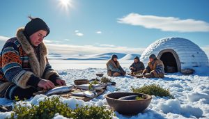 découvrez les traditions culinaires inuites et les saveurs typiques des terres arctiques. plongez dans un voyage gustatif entre coutumes ancestrales et produits locaux méconnus.