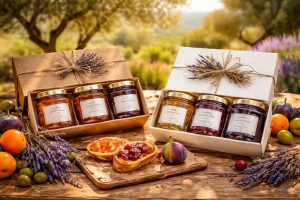 découvrez nos coffrets gastronomiques route des saveurs, incluant de délicieuses confitures artisanales de provence, pour un voyage gustatif authentique et gourmand.