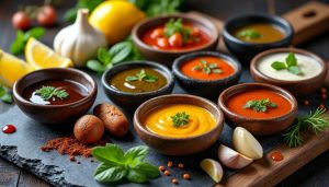 découvrez des recettes de sauces inspirées des grands chefs pour sublimer vos plats avec des saveurs raffinées et originales.